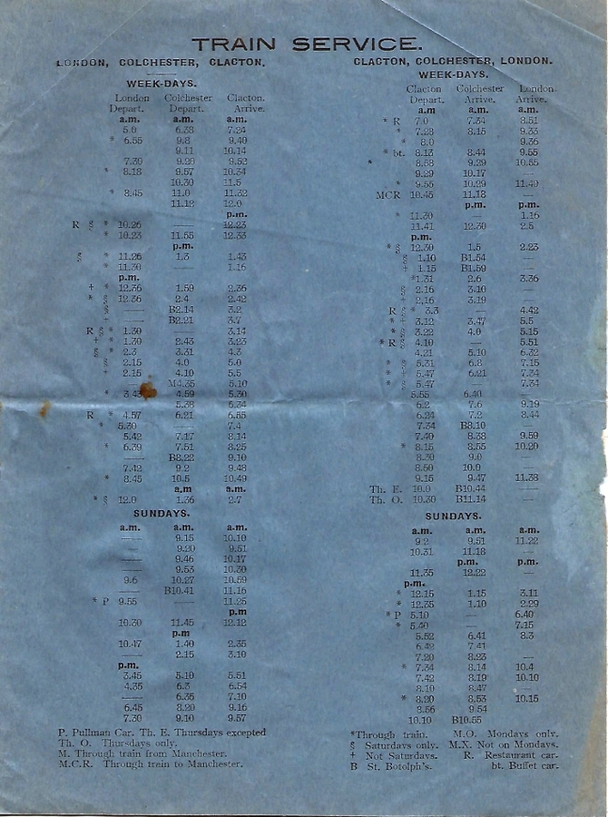 Jaywick Journal, Issue No. 3, Inside Back Cover